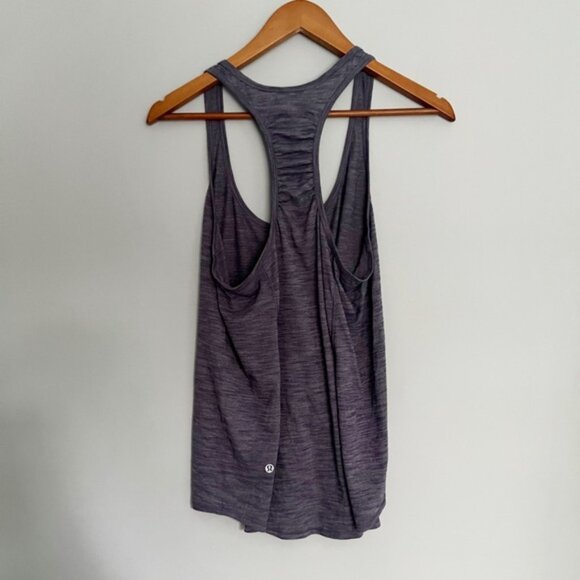 Lululemon Our Sport Tank Heathered Violet Size 8 - Picture 2 of 4